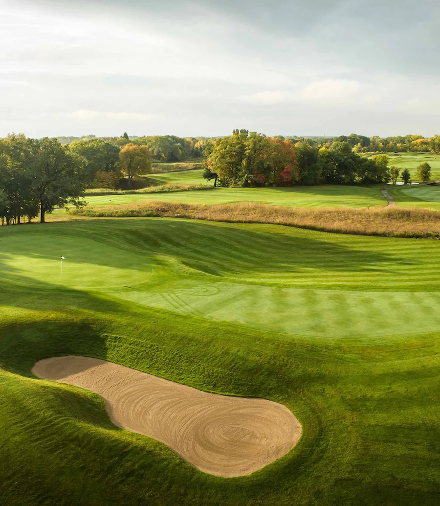 Image of a golf course
